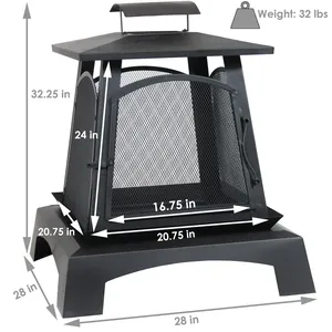 Fournisseur professionnel de foyers extérieurs faits à la main pour les acheteurs, importateurs, centres de jardinage et détaillants de décoration extérieure à l'échelle mondiale – Élégance minimaliste - Product Image 5