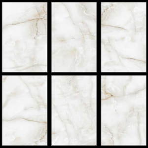 กระเบื้องปูพื้นพอร์ซเลนคุณภาพพรีเมียม เงา ไม่ลื่น ขนาด 600x1200 มม. ผลิตในอินเดีย รับประกัน 3 ปี - Product Image 3