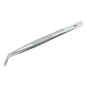 Pinzas de Precisión UBI, Punta Fina, Acero Inoxidable, Herramienta Duradera para Manicura, Uso Comercial y Doméstico, con Logotipo Personalizado, Modelo UBI-61385 - Product Image 2