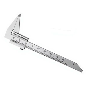 Calibrador deslizante de 5 pulgadas (0-80 mm), herramienta de medición para laboratorio dental, calibrador Vernier, instrumentos quirúrgicos - Product Image 2