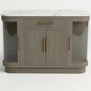 Îlot de cuisine moderne en bois massif, écologique, de qualité supérieure, fabriqué à la main, ensemble table et chaises de style américain, ExportFurniture - Product Image 2