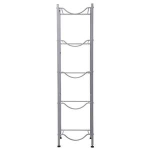 Portabottiglie a 5 livelli in acciaio inossidabile per dispenser d'acqua, di alta qualità, con sistema di drenaggio - Product Image 6