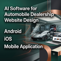 AI Software for Automobile Dealership Website Design Android iOS Mobile Application WordPress Shopify Plugin AI ERP CRM Software