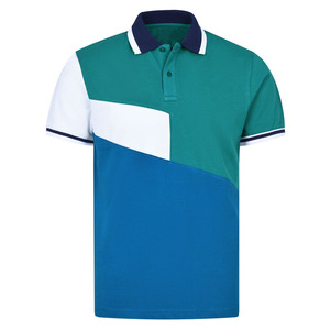 Polo en coton polyester avec logo brodé personnalisé, uniforme d'entreprise, polo à manches courtes, t-shirt polo pour homme - Product Image 5