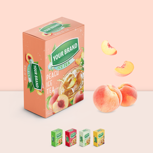 Muestras Gratis, Polvo para Bebida Instantánea Sabor Durazno Sin Azúcar, Logotipo y Diseño Personalizados, Polvo de Té Negro, Venta al por Mayor, Empaquetado en Sobres de Té - Product Image 5