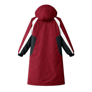 High Quality Custom Logo Wholesale Swim <b>Parka</b> <b>Waterproof</b> Windproof Thermal Lined Hooded Long <b>Jacket</b> for Swimmers Beach Pool - Product Image 4