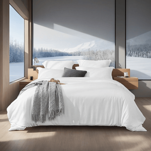 Ensemble de housse de couette bohème surdimensionnée comprenant 1 housse de couette et 2 taies d'oreiller, tissu respirant, doux et de haute qualité - Product Image 1