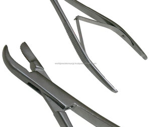 เครื่องมือผ่าตัดสแตนเลสแบบสองด้าน Michel Heath Clip Applicator Remover สำหรับการผ่าตัดทั่วไป ระดับ Class I ได้รับการรับรองมาตรฐาน CE - Product Image 4