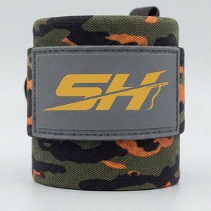 Advanced Performance Cotton Wrist Wraps Secure Adjustable Compression Fit Anti-Slip Strength Training Fitness Workouts Wear - Product Image 1