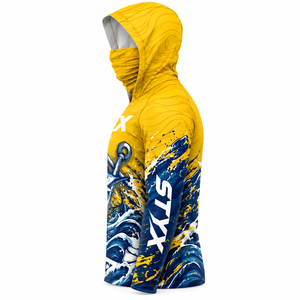 Sudadera de Pesca con Camuflaje Personalizado, UPF50+, Manga Larga, Absorbe la Humedad, Ventilación Lateral con Malla - Product Image 4