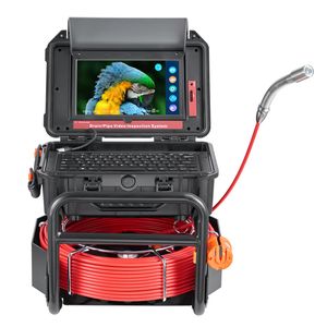 Telecamera Industriale Autolivellante per Ispezione Fognature da 50m/165ft con Touchscreen da 10.1" e Trasmettitore 512Hz con Contatore di Distanza (IP67) - Product Image 2