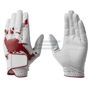 Gants de golf en cuir de cabretta, en peau de mouton, doux, confortables, antidérapants, avec sangle de poignet réglable, pour homme, main gauche, à enfiler. - Product Image 4