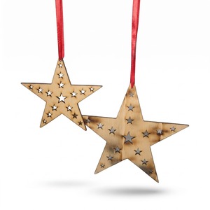 Personalized Wood Christmas <b>Hanging</b> Ornament For Family Christmas Tree Holiday Gift And Festive Home Decoration Display - Product Image 2