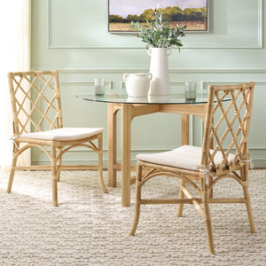 Ensemble de 2 chaises de salle à manger en rotin - Product Image 4