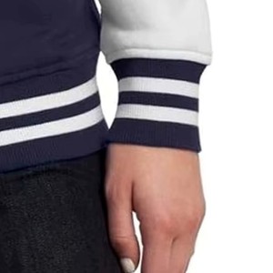 Custom Women's Varsity <b>Jacket</b> Embroidered Letterman Baseball Coat Premium Wool <b>Leather</b> OEM ODM Sample Service - Product Image 3