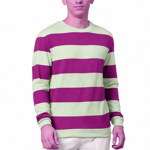 Nouveau haut de sport pour homme en molleton 100% polyester, avec logo personnalisé imprimé par transfert thermique, prix de gros - Product Image 1