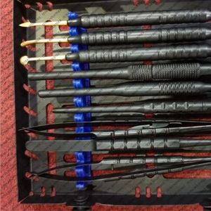 Kit d'instruments de micro-chirurgie dentaire, ensemble chirurgical de qualité supérieure pour les procédures microchirurgicales parodontales et d'implantation, certifié CE - Product Image 3