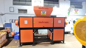 Broyeur de canettes UBC à double arbre, capacité de broyage de 1500 kg/h, pour applications industrielles, broyeurs de métaux de rebut - Product Image 6