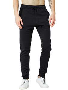 Survêtements d'hiver chauds pour hommes à capuche imprimés de haute qualité, design OEM personnalisé, survêtements unis à taille élastique - Product Image 6