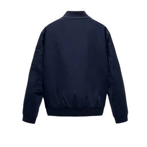 Chaqueta Bomber Personalizable para Hombre en Color Sólido, Material 100% Nailon, Chaquetas Bomber para Hombre de Alta Calidad - Product Image 2