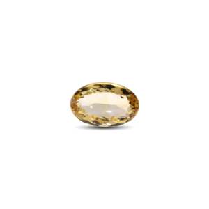 Loose Citrine Gemstone 6.3 Carat Heart Oval Trillion Emerald Cut for Fine Jewelry - Product Image 1