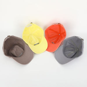 Casquette de baseball unisexe Natives à 6 panneaux, couleur unie, logo brodé, ajustement réglable, style décontracté, pour adulte - Product Image 2