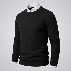 Pull en tricot rayé rétro personnalisé pour homme, vente en gros, marque privée, OEM, ODM, fournisseur d'usine, mode américaine - Product Image 6