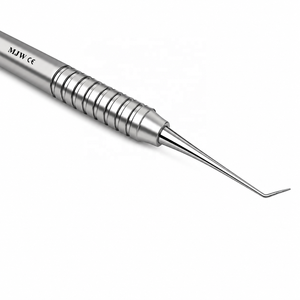 เครื่องมือสำรวจช่องปาก Dental Explorer 6/23 แบบสองหัว ทำจากสแตนเลสสตีล สำหรับการวินิจฉัย ปลายงอละเอียด ได้รับการรับรองมาตรฐาน CE ISO - Product Image 4