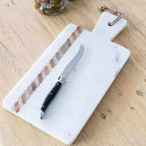 Planche à découper en marbre noir naturel, durable, de haute qualité, personnalisée, très vendue, pour servir les aliments (vente en gros) - Product Image 4