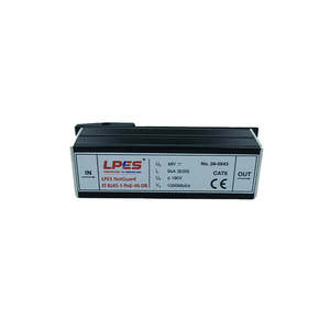 24V PoE Ethernet RJ45 Surge Protection Device 100Mbps Inline LAN Lightning Guard Network Data Line Interface Unit - Product Image 1