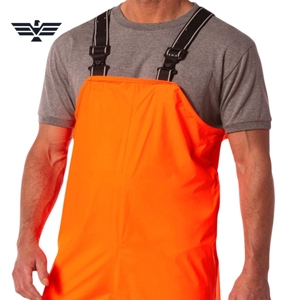 Custom Hi Vis <b>Waterproof</b> Bib <b>Overalls</b> Reflective Rain Dungarees Men's PVC Safety Bib Pants Industrial Protective Workwear OEM Ma - Product Image 6