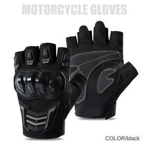 ถุงมือขี่จักรยานยนต์หนังคุณภาพสูงแบบเต็มนิ้ว หน้าจอสัมผัสได้ ระบายอากาศ ทนทานต่อการสึกหรอ กันลื่น กันตก - Product Image 6