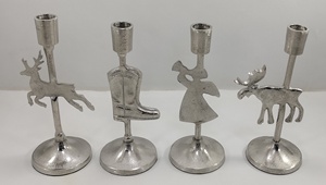 เชิงเทียนโลหะขายดีสำหรับคริสต์มาส บ้าน ตกแต่งวันอีสเตอร์ ฮาโลวีน ของขวัญงานแต่งงาน และของตกแต่ง - Product Image 2