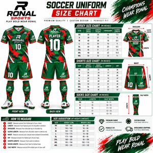 Conjunto de Camiseta de Fútbol para Hombre RONAL SPORTS, Estampado de Camuflaje, Poliéster Sublimado, Manga Corta, Uniformes para Adultos, Todas las Temporadas - Product Image 6