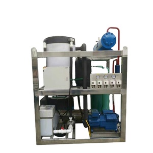 Machine à glace en tube en acier inoxydable à haute efficacité de 20 tonnes/jour Pompe à engrenages pour usage commercial et industriel Transformation alimentaire Pêche - Product Image 2