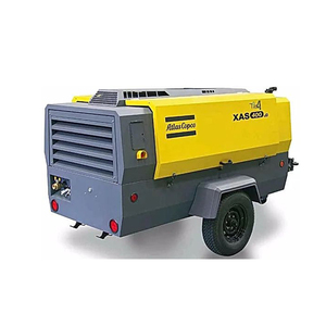 Compresseur d'air diesel portable <span class=keywords><strong>Atlas</strong></span> <span class=keywords><strong>Copco</strong></span> XAS 400 monté sur remorque 400CFM - Product Image 2
