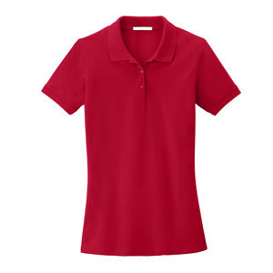 Polo en Coton Premium pour Femme – Logo Personnalisé Imprimé, Tissu Tricoté Respirant pour Golf, Tennis, Tenue Décontractée – Service OEM - Product Image 2