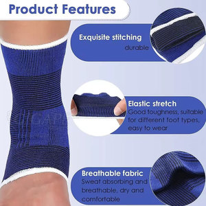Professional Winter Sports Protective Comfortable Compression Fit Elasticated <b>Ankle</b> <b>Support</b> Lightweight Performance Daily - Product Image 4