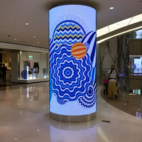 Écran LED flexible Transtech, panneau incurvé P1.2/P1.5/P1.8, 3840HZ, 600CD, haute luminosité, HDR10+, 4K, intérieur/publicité