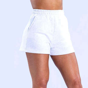 กางเกงขาสั้นผู้หญิงออกแบบเองได้ พิมพ์โลโก้ตามสั่ง ผ้าฝ้าย 100% แห้งเร็ว เป็นมิตรกับสิ่งแวดล้อม ราคาขายส่ง ชุดออกกำลังกาย - Product Image 4