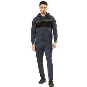 Combinaison de jogging à capuche unisexe avec logo personnalisé Ensemble de survêtements d'hiver pour hommes de grande taille - Product Image 1