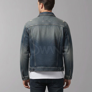 Chaqueta de Mezclilla para Hombre, Invierno, Servicio OEM, 100% Algodón, Logotipo Personalizado en la Parte Delantera, Precio al por Mayor, Superventas - Product Image 6