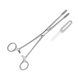 Pinzas Quirúrgicas de Acero ARISTON INTERNATIONAL, Certificadas CE Clase I, Instrumento de Ginecología para Manipulación Segura de Tejidos - Product Image 1