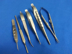 Professional 6 Pcs Ophthalmic Micro Surgery Instrument Kit <b>Set</b> for Eye Surgery Procedures Reusable Stainless Steel Instruments - Product Image 3