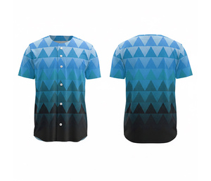Uniforme de Béisbol Personalizado – Jersey con Sublimación Completa |   Uniforme de Béisbol para Equipo con Logotipo y Números Personalizados |   Transpirable - Product Image 3
