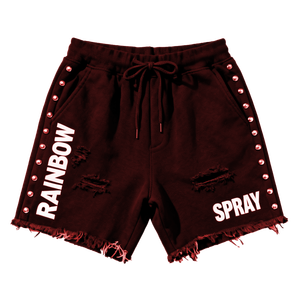 <b>Men</b> <b>Studded</b> Cotton Streetwear Shorts Relaxed Fit Casual Summer Shorts Durable Breathable Fashion Hip Hop Shorts OEM ODM - Product Image 5