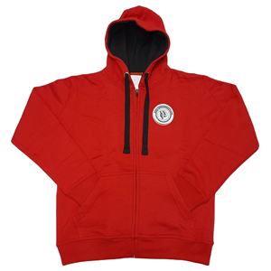 Vente en gros vente chaude sweats à capuche personnalisés lourds plaine 500 Gsm à capuche Basics coton mélangé Vintage deux couches sweat à capuche zippé - Product Image 5