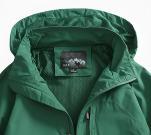 Blouson Bomber Professionnel Coupe-Vent pour Homme en Toile Décontracté Ample à Capuche Col Montant Fermeture Éclair Printemps Automne Hiver - Product Image 2