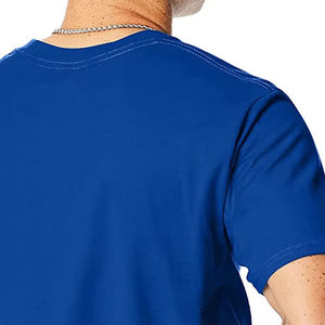 T-shirts personnalisés en gros avec votre logo de marque, 100% coton, t-shirts unis pour hommes, t-shirts décontractés pour hommes - Product Image 4