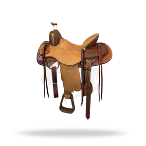 Ranch Western Saddle Horse Riding Saddle Equestrian <b>Equipment</b> - Product Image 1